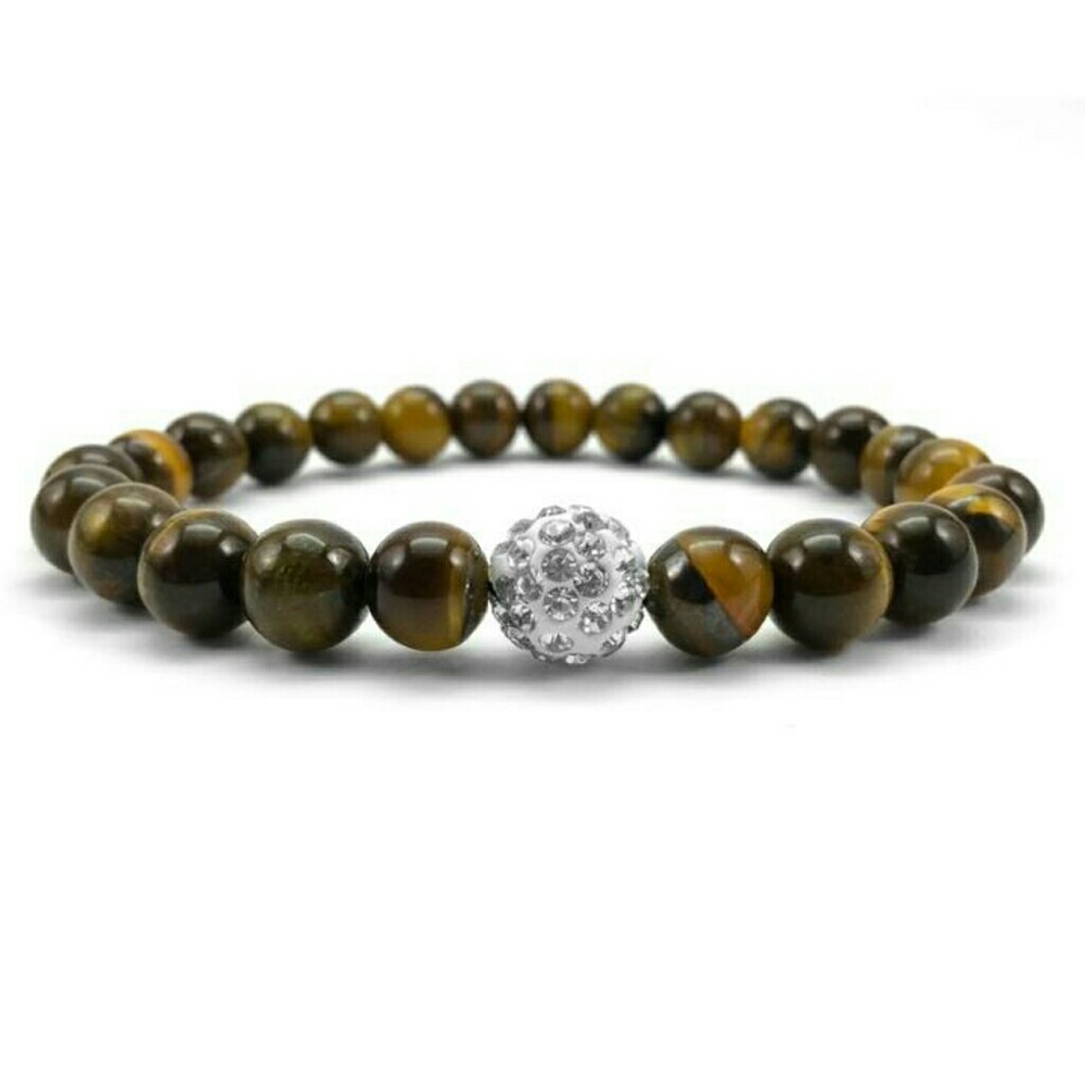 New Tiger eye bracelet handmade (Energy Bracelet)